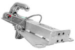 Enganche de bola KNOTT K7.5-H+KZE7.5 con soporte y cable para remolque de 750 kg con barra de tiro tipo V.