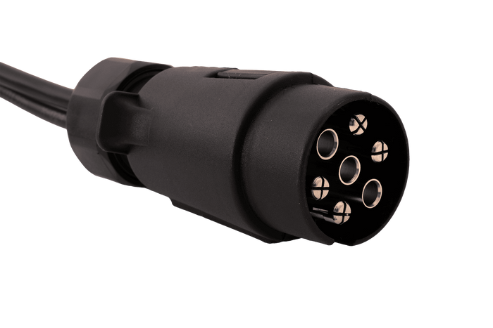 Luces traseras ASPÖCK + arnés MANTES 7m 7-PIN