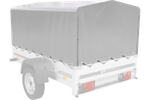 Funda bastidor h-800 lona UNITRAILER para remolque 200x125cm GARDEN 201 KIPP