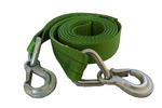Cuerda de remolque con ganchos Correa de remolque HILLS 5m/60mm/6t verde