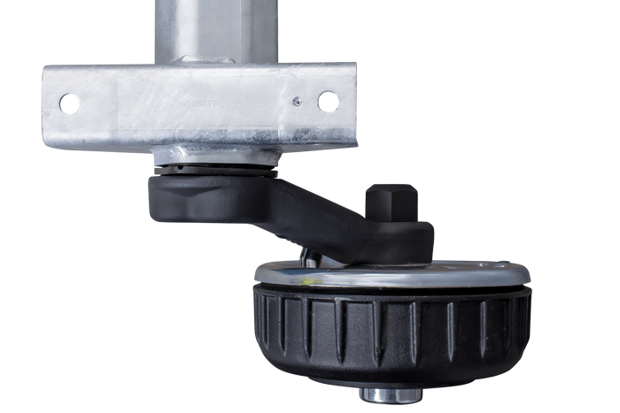 AL-KO EURO eje frenado para remolque / grúa 1800kg 1600mm 2100mm 5x112