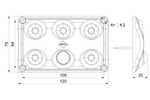 Lámpara de interior para coche HORPOL LWD2156 LED de 900 lm con sensor de movimiento