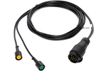 Luces traseras ASPÖCK MULTIPOINT II + arnés MANTES 5m 13 PIN