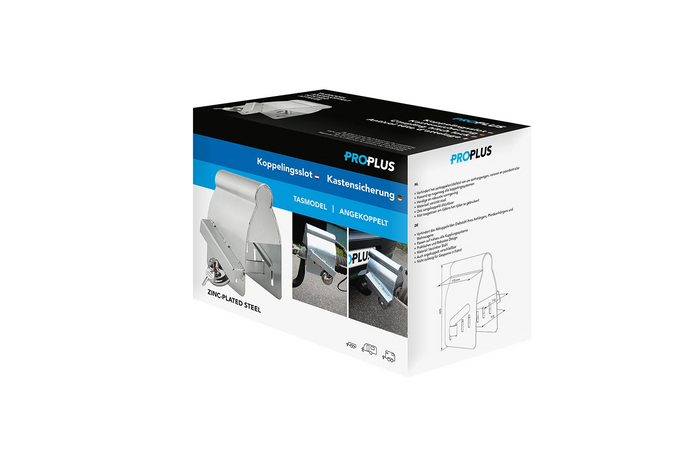 Bloqueo de bola de enganche de remolque universal ProPlus 341326S