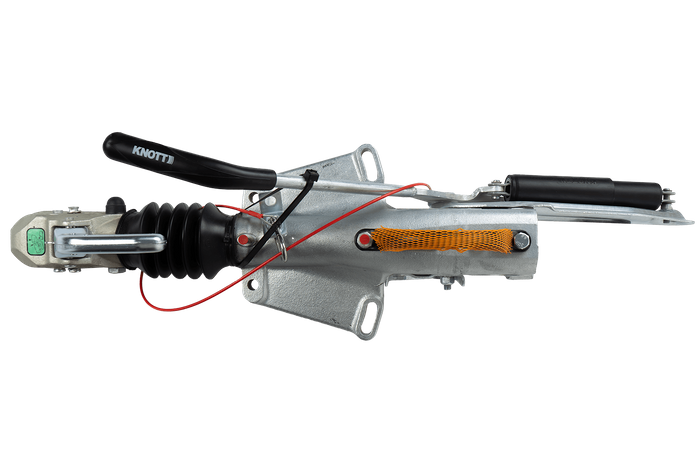 Dispositivo de inercia KNOTT KFG30A con enganche K35A para remolque de 3000kg con barra de tiro en V