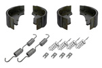 Zapatas de freno para ejes AL-KO 160x35 con un completo de muelles UNITRAILER