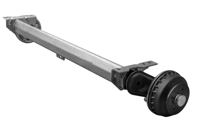 AL-KO COMPACT eje frenado para remolque / grúa 1350kg 1260mm 1630mm 4x100