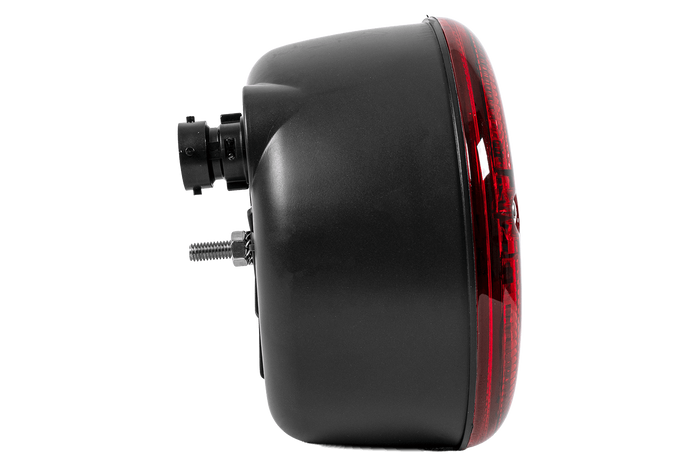 Luz antiniebla trasera LED ASPÖCK con base de bayoneta de 5 pines universal