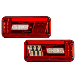 Luces traseras LED DOBPLAST DPT30 con 7 funciones (izquierda + derecha)