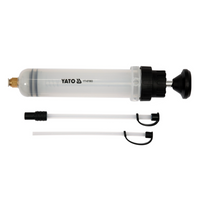 Dispositivo de succión manual para fluidos de operación YATO YT-07083 jeringa 200ml