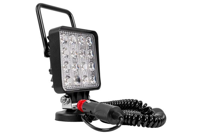 Reflector de lámpara de trabajo LED TT TECHNOLOGY TT.13208M, 16 LED, 3400 lm con imán
