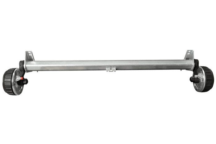 AL-KO COMPACT eje frenado para remolque / grúa 1600kg 1500mm 1970mm 5x140