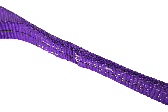 Eslinga de cinturón de elevación HEFFA de 1 m/30 mm/1 t con presillas