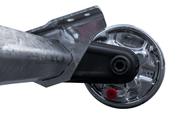 Eje con freno AL-KO COMPACT para remolque/transportador 1350 kg 1100 mm 1550 mm 5x112