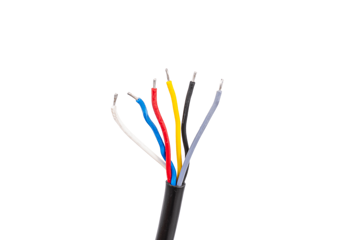 Luz trasera LED WAŚ W245 universal con 6 funciones