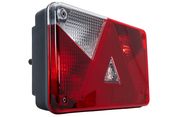 ASPÖCK Luz trasera Multipoint V, 7 funciones, izquierda