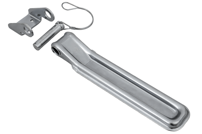 Bisagra lateral con tirador WINTERHOFF BSCH 10-17-270+BSCHG 10-17-C montaje lateral completo para remolque