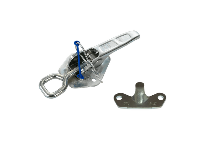 Enganche lateral con fijación STEELPRESS ZB-15A+Z-15, cierre excéntrico completo del lateral del remolque