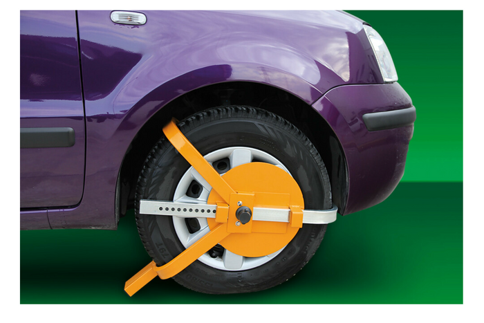 Bloqueo de rueda universal LAMPA WHEEL CLAMP para ruedas de 13 a 18"