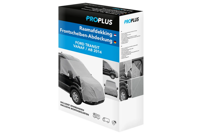 Funda protectora ProPlus para la cabina de la autocaravana Ford Transit a partir de 2014.