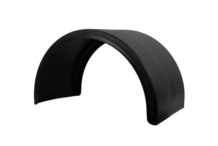 Guardabarros doble para remolque de 17,5 a 19,5", paso de rueda DOMAR DK1530 de 1000/500 mm
