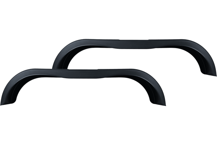 Juego de dos guardabarros tándem para remolque de 13-14" DOMAR D20300, pasos de rueda planos 1500/240mm