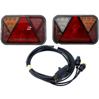 Luces traseras LED FRISTOM FT-270 + arnés MANTES 4m 7PIN