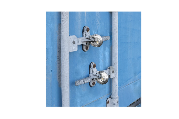 Juego de dos candados redondos ProPlus 341319S, candados de disco, 70 mm