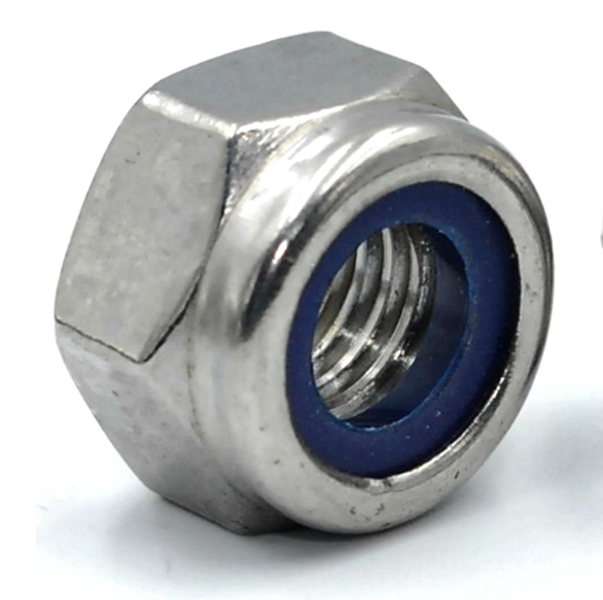 Tuerca para rueda de soporte DROMET M10, autoblocante, DIN 985