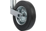 Rueda jockey UNITRAILER 150 kg 48 mm 505-730 mm
