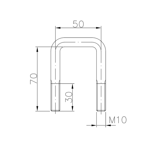 Tapón cuadrado WINTERHOFF ZBF 30-PO tipo C M10 70/50