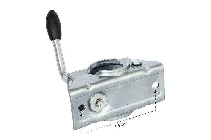 Abrazadera para la rueda jockey LB 48 Unitrailer