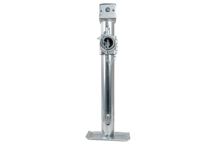 Soporte de manivela extensible UNITRAILER TJ5002 para remolque de plataforma plana de 1300 kg, 560-940 mm