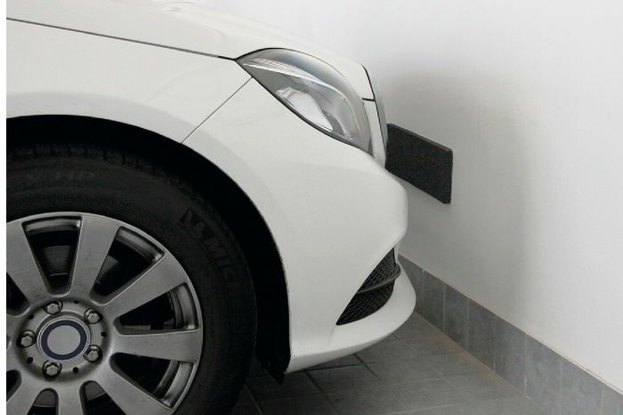 Conjunto de cuatro paneles protectores de pared para garaje LAMPA Premium 40x15cm