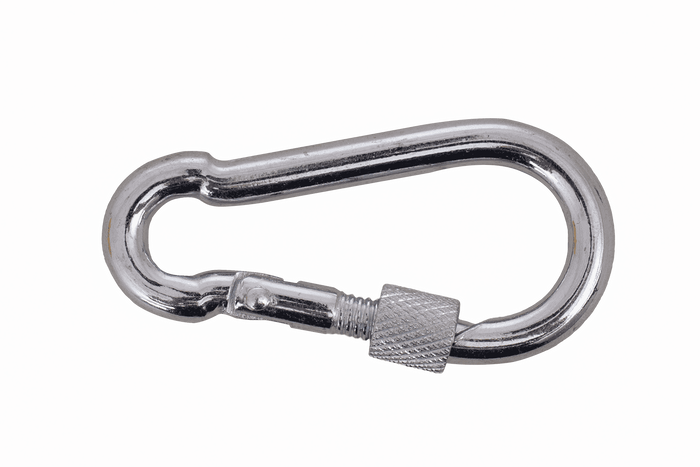 Mosquetón con seguro para cuerdas DROMET KSZ.6.60 Mosquetón de bombero 6x60mm