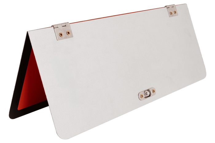 Señal de advertencia ADR HILLS plegable 400x300mm