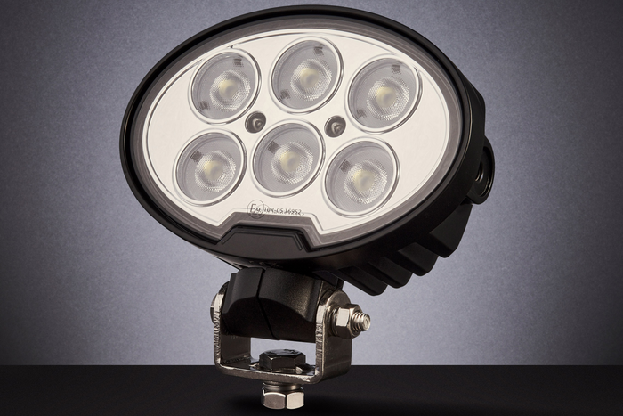 Reflector de lámpara de trabajo LED TT TECHNOLOGY NEGRO TT.13359F 6xLED 4800lm ovalado