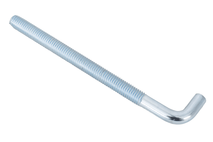 Gancho de construcción DROMET HP M8x120 con extremo en ángulo (recto)