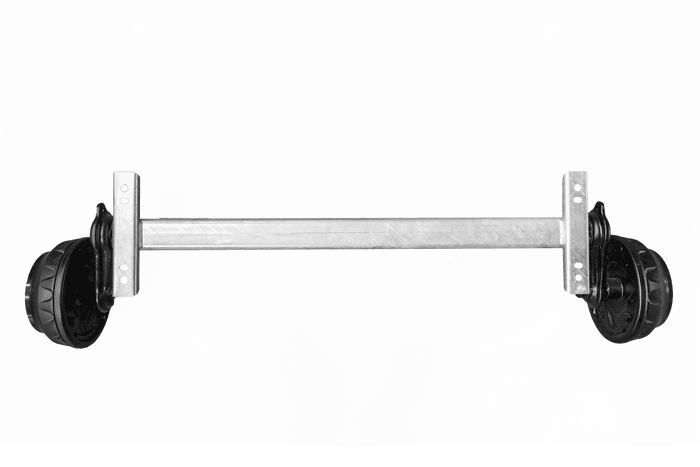 Eje con freno KNOTT VGB18MV para remolque/transportador 1800 kg 1100 mm 1570 mm 5 x 112