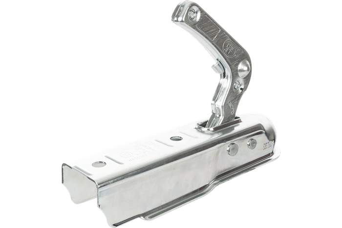 Enganche de bola STEELPRESS ZSK-0750H para remolque de 750kg con barra de tiro cuadrada de 50mm