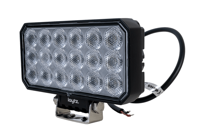 Reflector de lámpara de trabajo LED LAYTZ LY7305, 72 LED, 7000 lm, rectangular