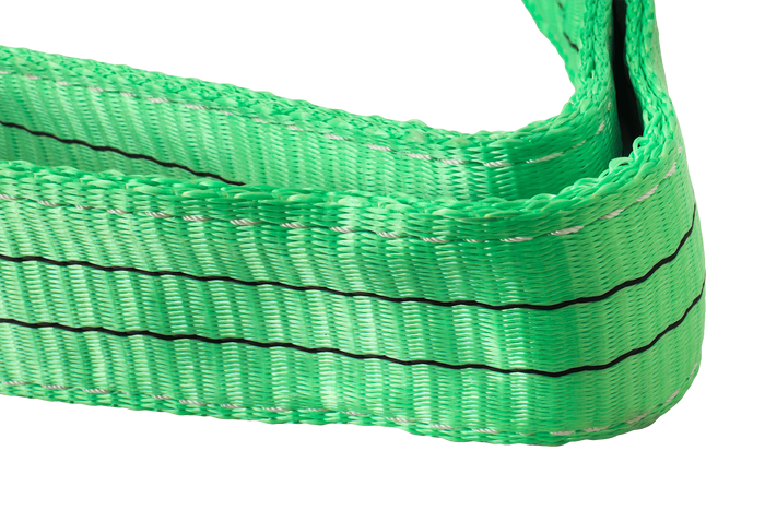 Correa de elevación HEFFA de 3 m/60 mm/2 t con presillas