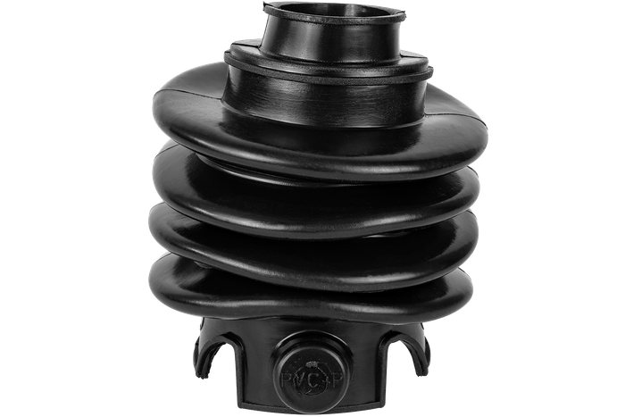 Enganche de bola WINTERHOFF WS3000 con estabilizador para remolque de 3000kg con lanza tubular de 35-50mm, hierro fundido