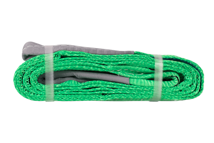 Eslinga de cinturón de elevación HEFFA de 2 m/60 mm/2 t con presillas