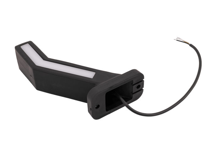 WAŚ W168.6DD 1259L Lámpara de posición lateral LED, izquierda