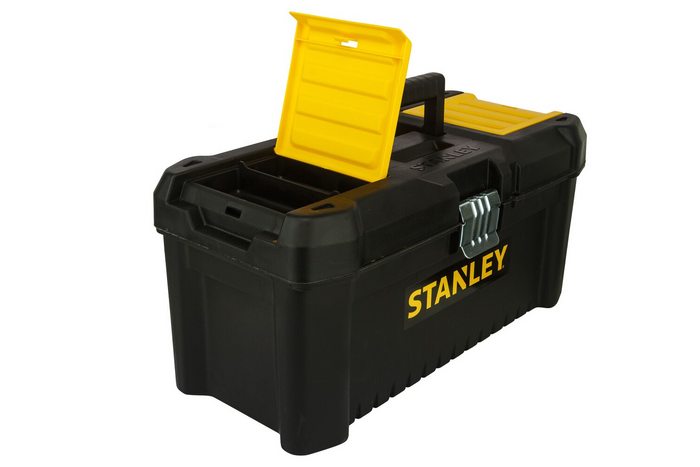 Caja de herramientas esencial STANLEY con organizadores 410x210x200mm 8l