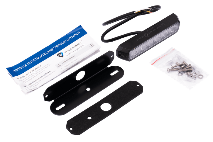 TT Technology TT.173-6 Lámpara de advertencia LED estroboscópica, naranja