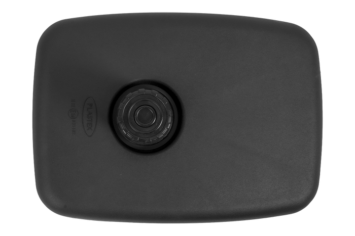 Espejo retrovisor lateral PLASTEX LP0328/SM para maquinaria agrícola, 328x238 mm.