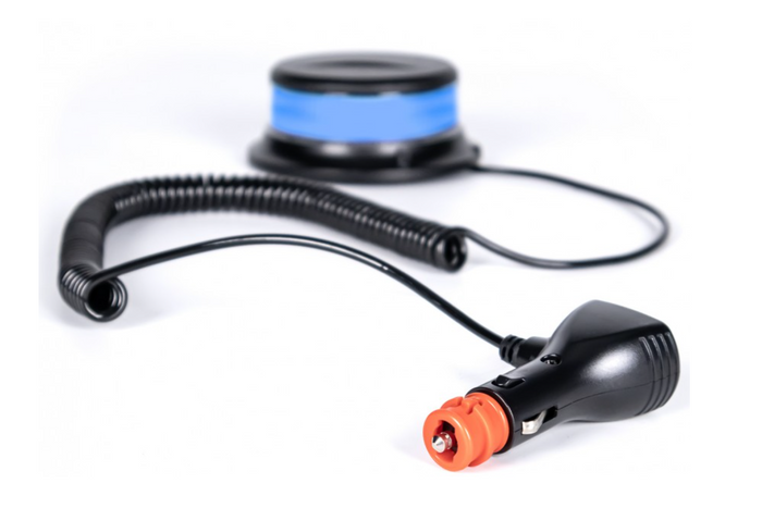 Lámpara de advertencia LED KAMAR PICO ALR0056, 3 modos de parpadeo