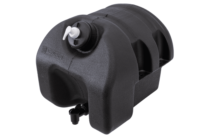 Depósito de agua LOKHEN de 18l para remolque de autobús con dispensador de jabón